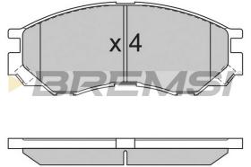Bremsi BP2775 - PASTTILLA DE  FRENO | BRAKE PADS