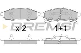 Bremsi BP2778 - PASTILLA DE FRENO | BRAKE PADS