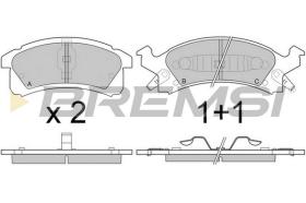 Bremsi BP2779 - PASTTILLA DE  FRENO | BRAKE PADS