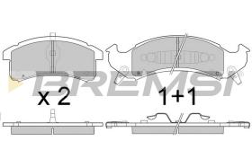 Bremsi BP2789 - PASTTILLA DE  FRENO | BRAKE PADS