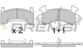 Bremsi BP2796 - PASTTILLA DE  FRENO | BRAKE PADS