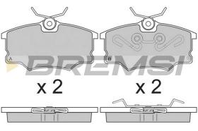 Bremsi BP2805 - PASTTILLA DE  FRENO | BRAKE PADS