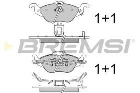 Bremsi BP2810 - PASTIGLIE FRENO | BRAKE PADS