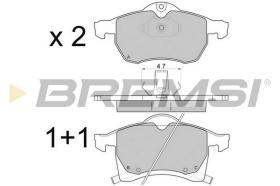 Bremsi BP2811 - PASTILLA DE FRENO | BRAKE PADS