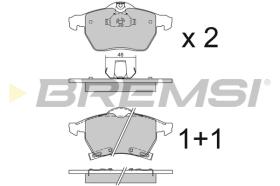 Bremsi BP2813 - PASTILLA DE FRENO | BRAKE PADS