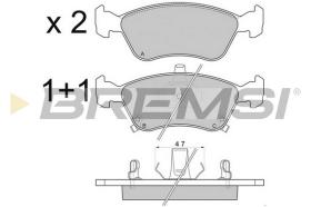 Bremsi BP2814 - PASTTILLA DE  FRENO | BRAKE PADS