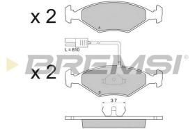 Bremsi BP2823 - BRAKE PADS