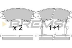 Bremsi BP2825 - PASTTILLA DE  FRENO | BRAKE PADS