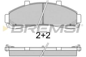 Bremsi BP2829 - PASTILLA DE FRENO | BRAKE PADS