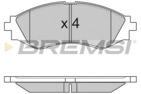 Bremsi BP2833 - BRAKE PADS