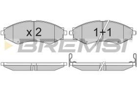 Bremsi BP2834 - BRAKE PADS