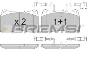 Bremsi BP2836 - PASTILLA DE FRENO | BRAKE PADS
