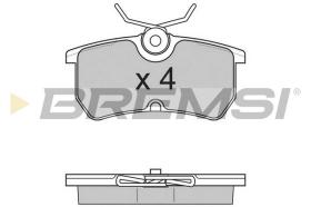 Bremsi BP2844 - PASTTILLA DE  FRENO | BRAKE PADS