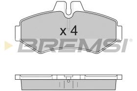 Bremsi BP2845 - PASTTILLA DE  FRENO | BRAKE PADS