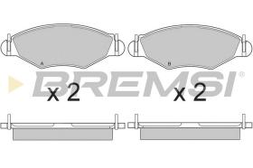 Bremsi BP2847 - PASTTILLA DE  FRENO | BRAKE PADS