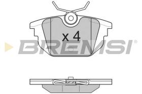 Bremsi BP2850 - PASTILLA DE FRENO | BRAKE PADS