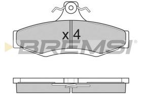 Bremsi BP2851 - PASTTILLA DE  FRENO | BRAKE PADS