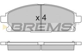 Bremsi BP2857 - BRAKE PADS