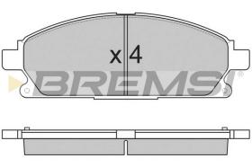 Bremsi BP2857 - BRAKE PADS