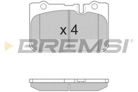 Bremsi BP2858 - PASTILLA DE FRENO | BRAKE PADS