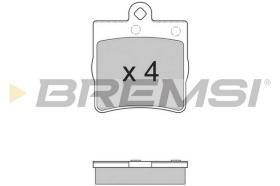 Bremsi BP2861 - PASTTILLA DE  FRENO | BRAKE PADS