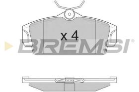 Bremsi BP2862 - PASTTILLA DE  FRENO | BRAKE PADS