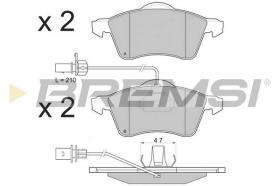 Bremsi BP2868 - PASTTILLA DE  FRENO | BRAKE PADS