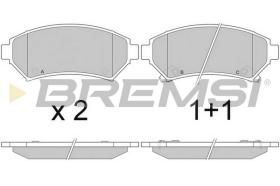 Bremsi BP2876 - PASTTILLA DE  FRENO | BRAKE PADS