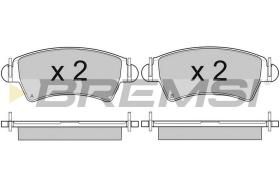 Bremsi BP2879 - PASTTILLA DE  FRENO | BRAKE PADS
