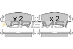 Bremsi BP2879 - PASTIGLIE FRENO | BRAKE PADS