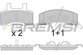 Bremsi BP2885 - PASTILLA DE FRENO | BRAKE PADS