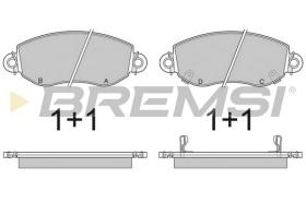 Bremsi BP2887 - PASTILLA DE FRENO | BRAKE PADS