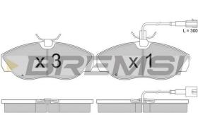 Bremsi BP2888 - PASTTILLA DE  FRENO | BRAKE PADS