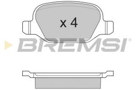 Bremsi BP2890 - PASTTILLA DE  FRENO | BRAKE PADS