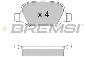 Bremsi BP2890 - PASTIGLIE FRENO | BRAKE PADS