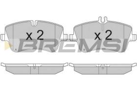 Bremsi BP2896 - PASTILLA DE FRENO | BRAKE PADS