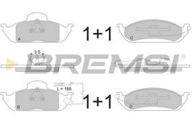 Bremsi BP2897 - PASTTILLA DE  FRENO | BRAKE PADS