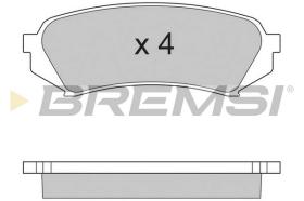Bremsi BP2899 - PASTIGLIE FRENO | BRAKE PADS