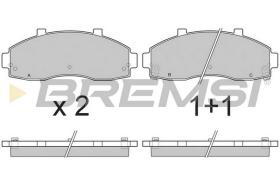 Bremsi BP2901 - PASTIGLIE FRENO | BRAKE PADS