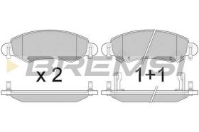 Bremsi BP2907 - PASTTILLA DE  FRENO | BRAKE PADS
