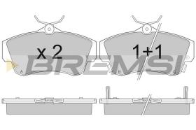 Bremsi BP2908 - PASTTILLA DE  FRENO | BRAKE PADS
