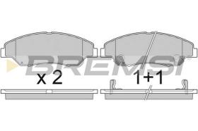 Bremsi BP2911 - PASTIGLIE FRENO | BRAKE PADS