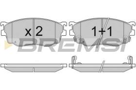 Bremsi BP2912 - PASTTILLA DE  FRENO | BRAKE PADS