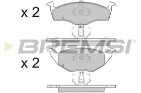 Bremsi BP2914 - PASTTILLA DE  FRENO | BRAKE PADS