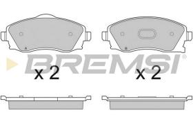 Bremsi BP2915 - PASTTILLA DE  FRENO | BRAKE PADS