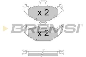 Bremsi BP2922 - PASTTILLA DE  FRENO | BRAKE PADS