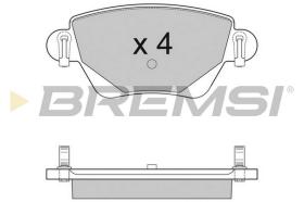 Bremsi BP2927 - PASTTILLA DE  FRENO | BRAKE PADS
