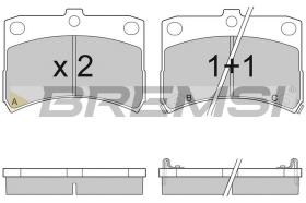 Bremsi BP2929 - PASTTILLA DE  FRENO | BRAKE PADS