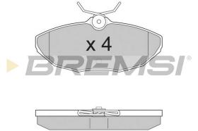 Bremsi BP2934 - PASTILLA DE FRENO | BRAKE PADS