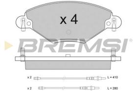Bremsi BP2939 - PASTIGLIE FRENO | BRAKE PADS